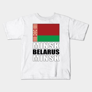 Flag of Belarus Kids T-Shirt